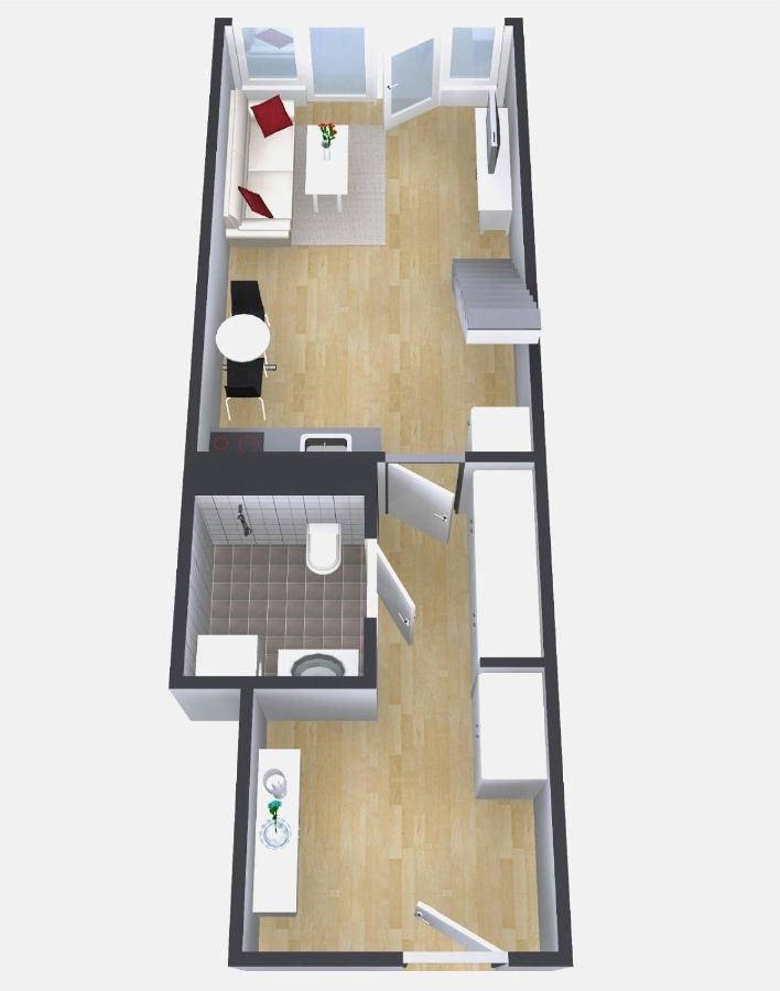 Super Central - Unique Studio Apartment - 4 People Oslo Buitenkant foto